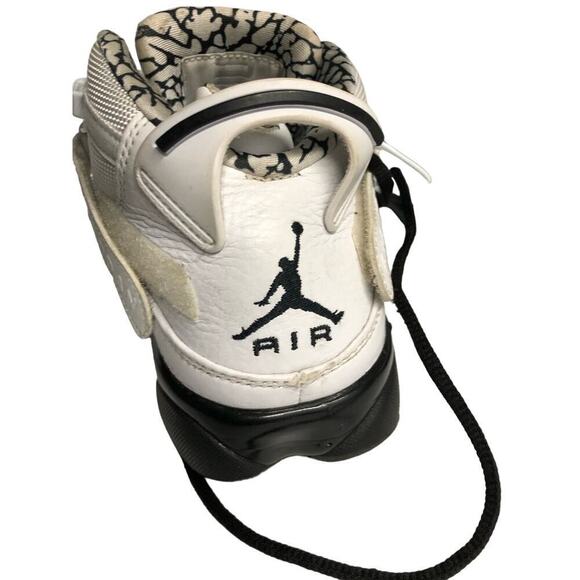 NIKE AIR JORDAN VI 6 MOTOSPORT 2020 Size US 9 MEN WHITE/BLACK - Picture 3 of 7